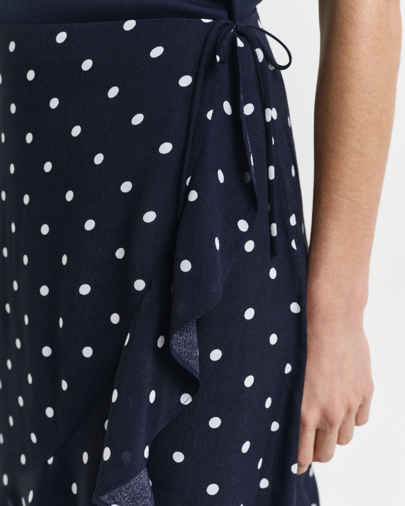 Gant Dot Print Frill Skirt