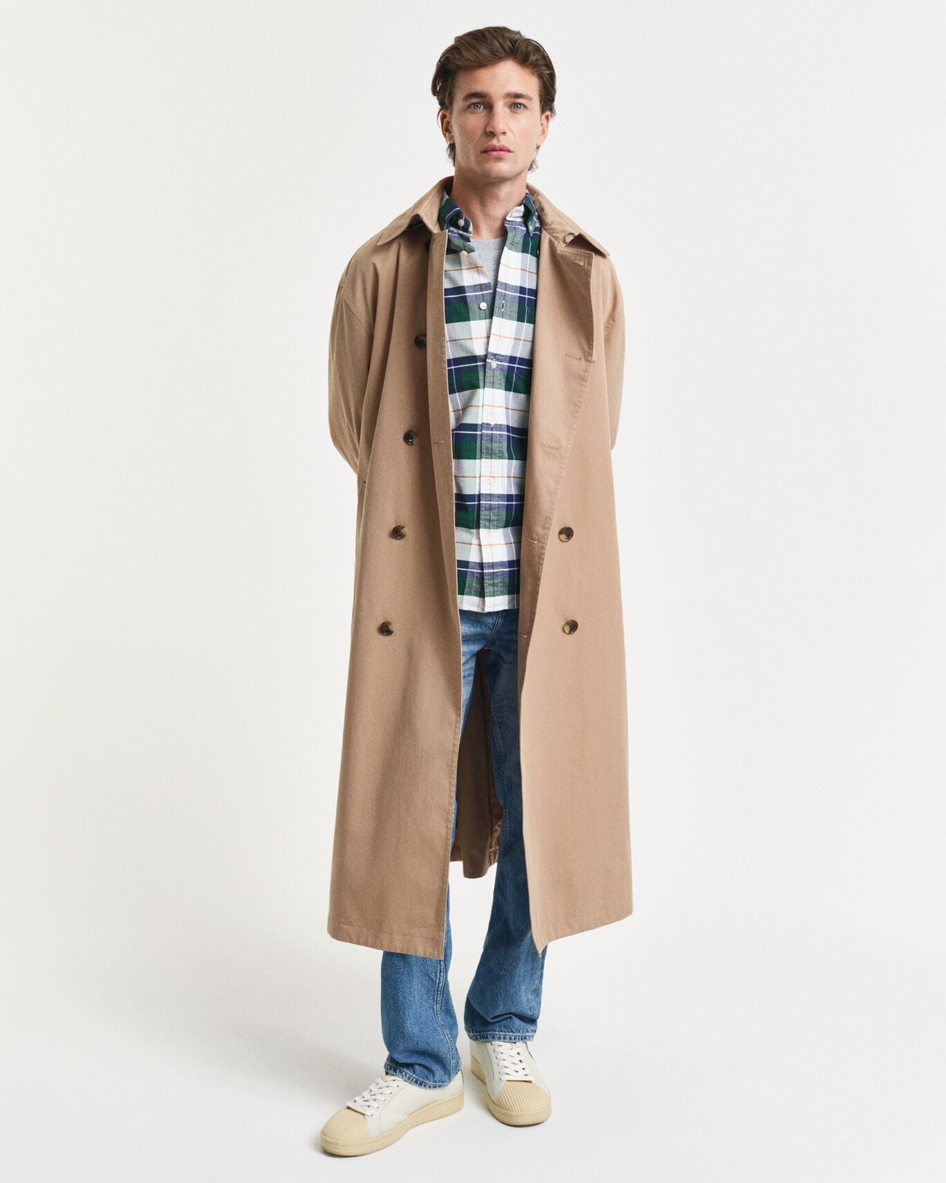 Regular Fit Checked  Classic Oxford Shirt