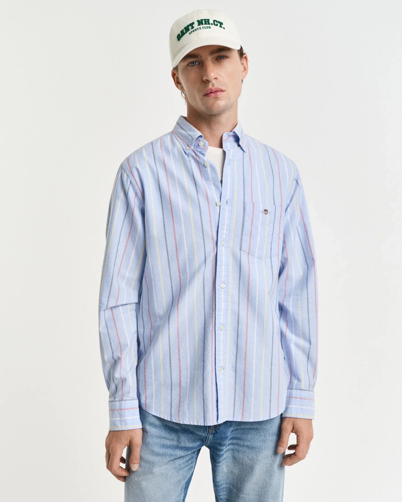 REGULAR CLASSIC OXFORD MULTI STR SHIRT