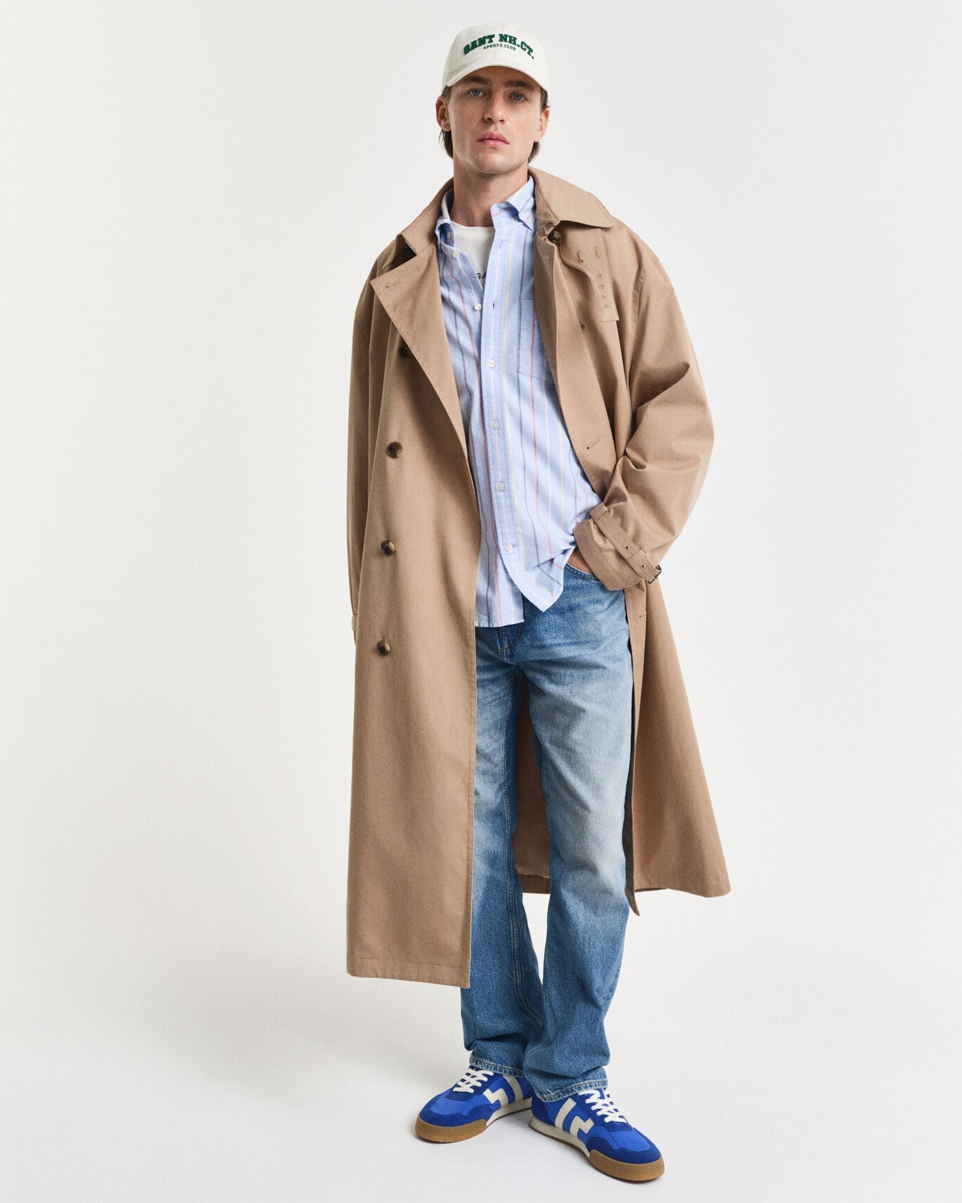 REGULAR CLASSIC OXFORD MULTI STR SHIRT