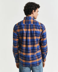 Regular Fit Checked  Classic Oxford Shirt