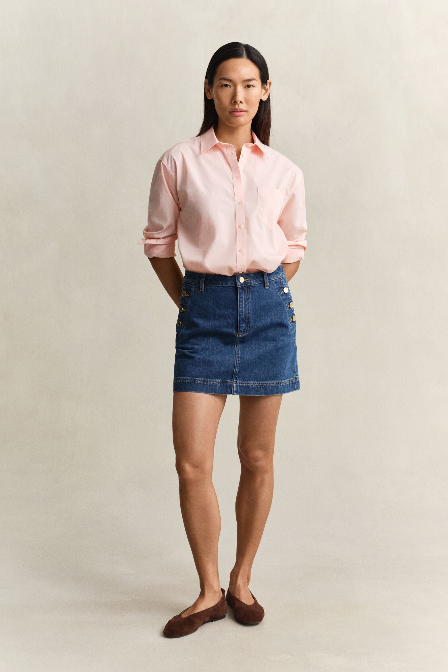 Relaxed Classic Poplin Shirt