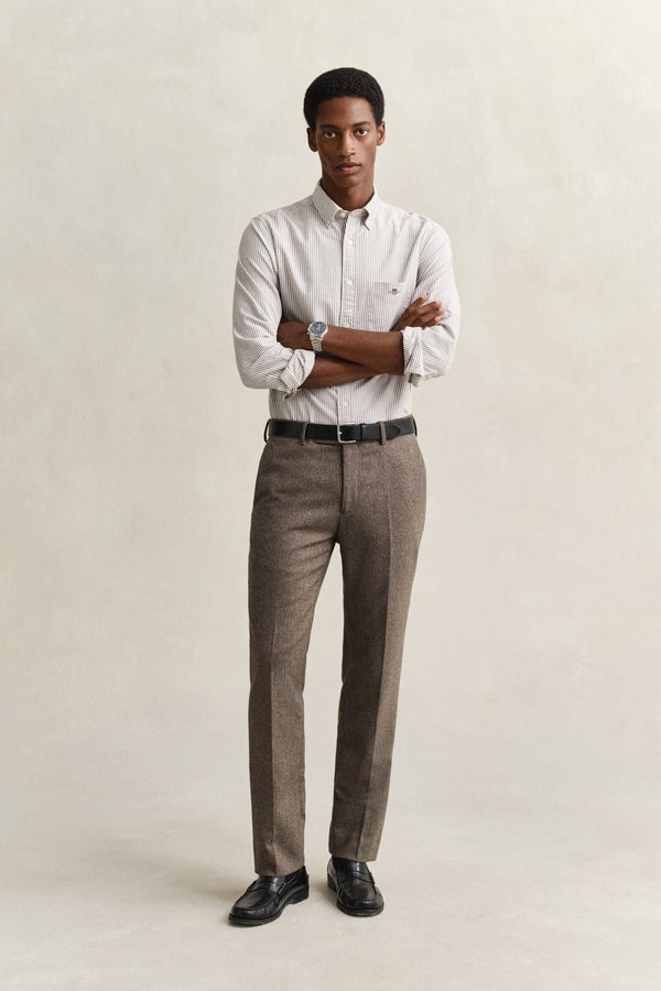 Regular Classic Poplin Stripe Shirt