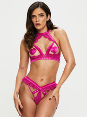 Ann Summers Unlace Me Crotchless Set