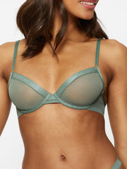 KBX Zadie Non Pad Plunge Bra