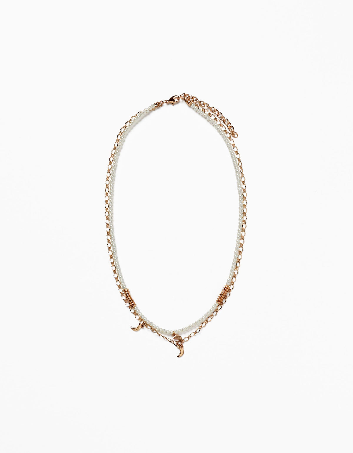 Zippy Set Of Necklaces For Girls Moon, Gold