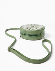 Zippy Girls 'Flower' Round Crossbody Bag