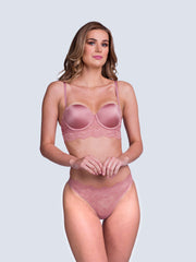 Ls Lingerie Laced Thong Briefs