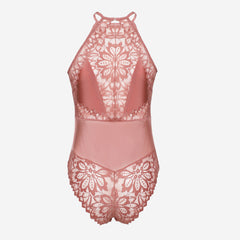 Ls Lingerie Mesh Detail Bodysuit