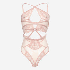 Ls Lingerie Lace Detail Corset