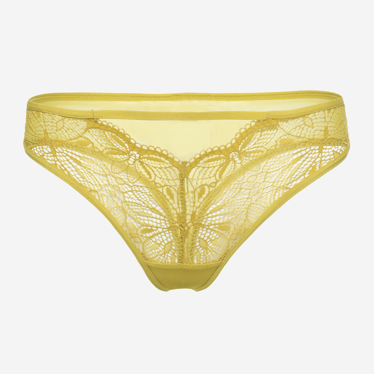 Ls Lingerie Lace Detail Thong