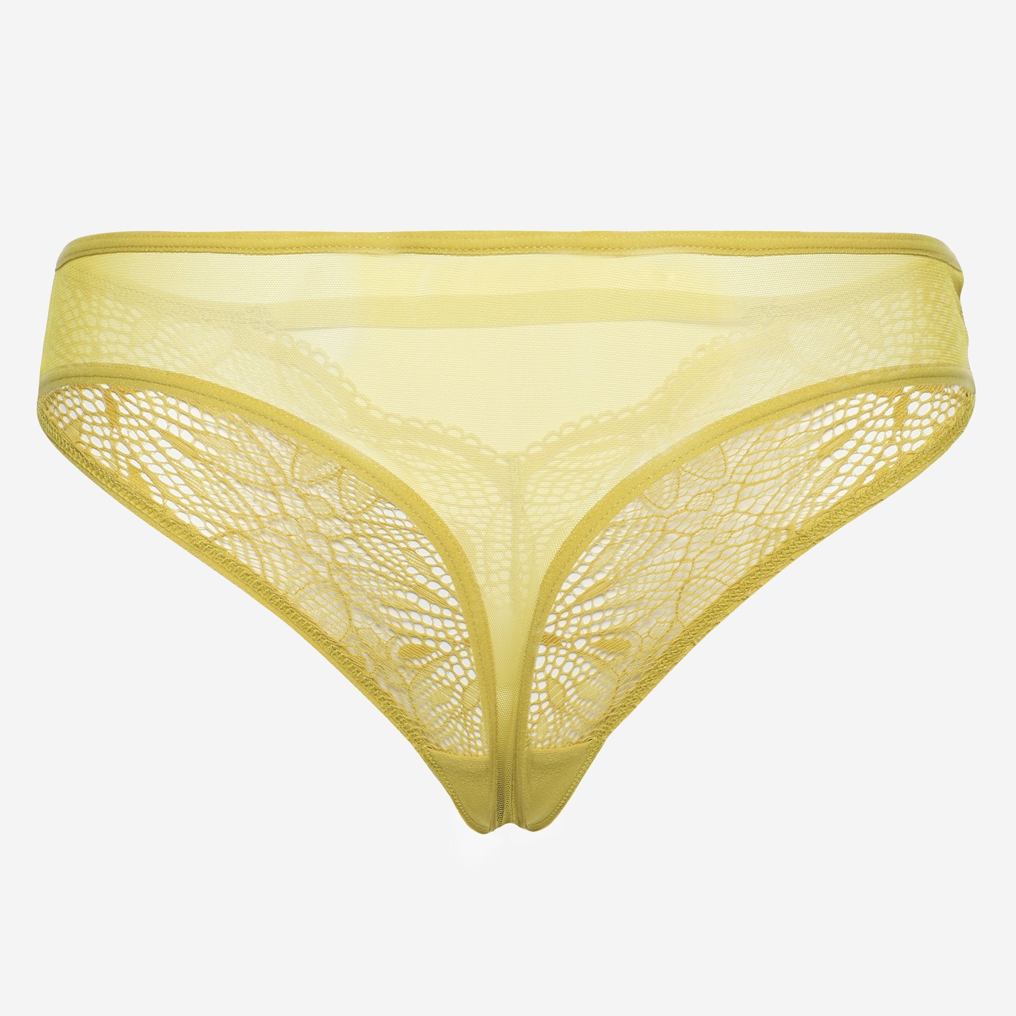 Ls Lingerie Lace Detail Thong