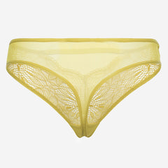 Ls Lingerie Lace Detail Thong