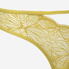 Ls Lingerie Lace Detail Thong