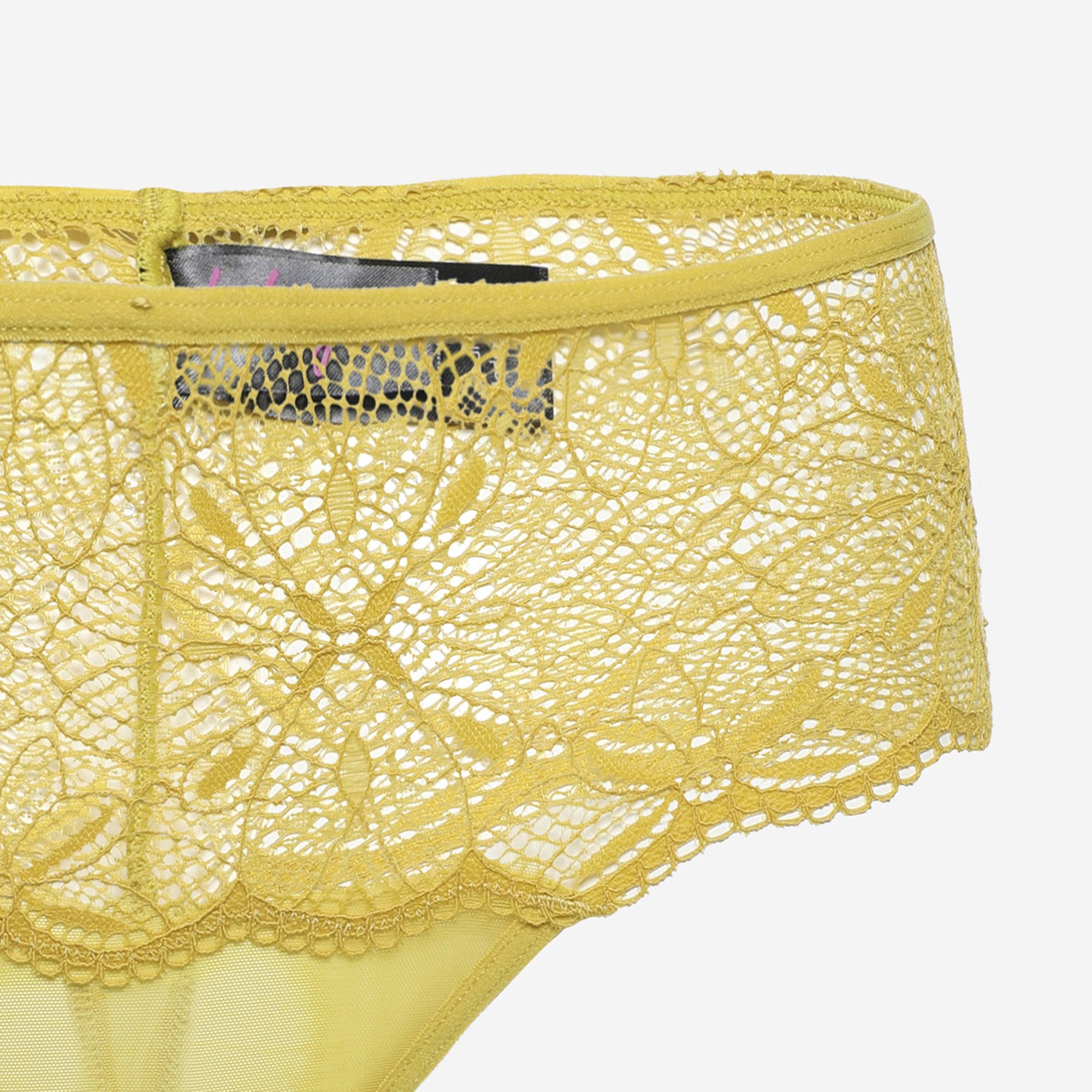Ls Lingerie Lace Detail Thong