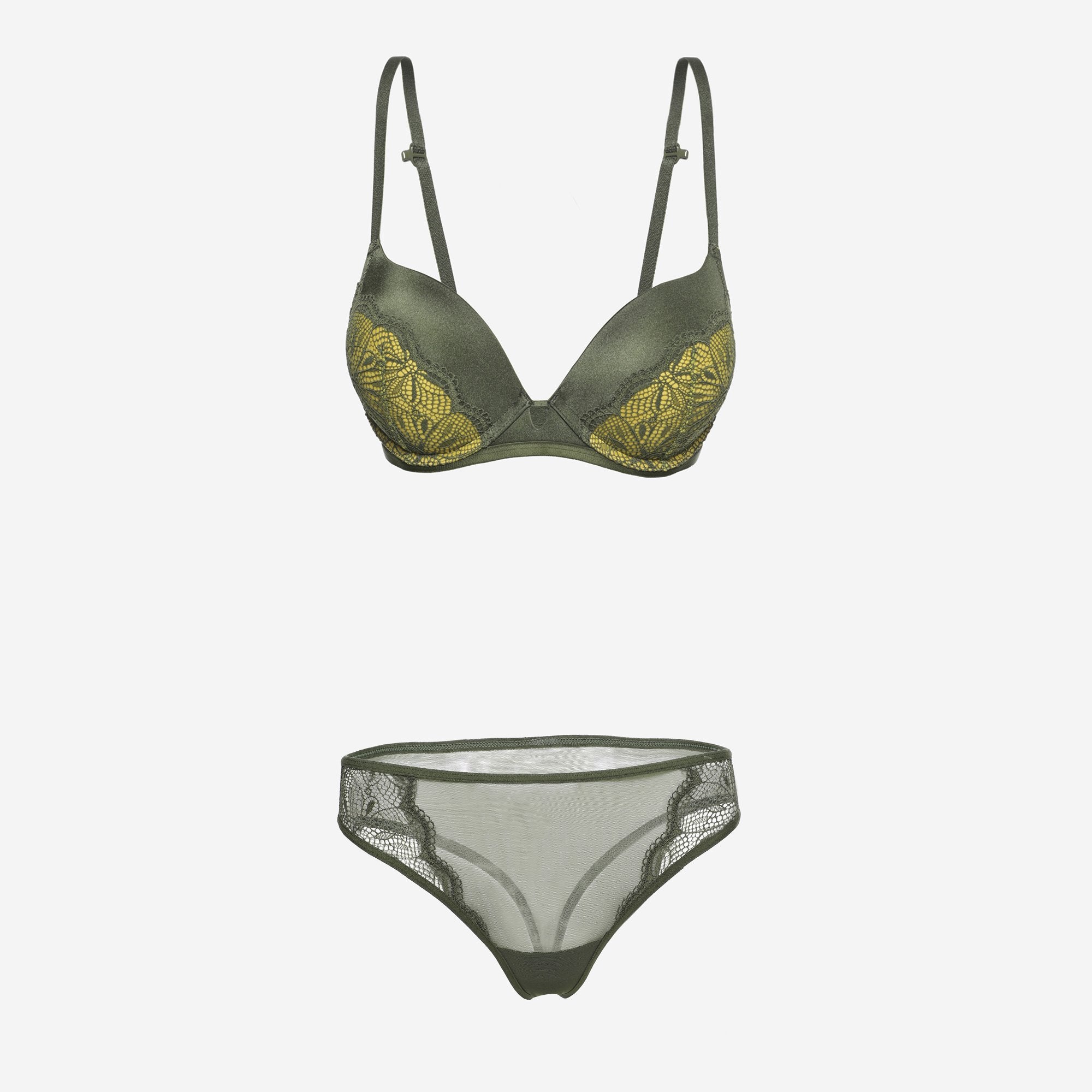 Ls Lingerie Lace Detail Thong