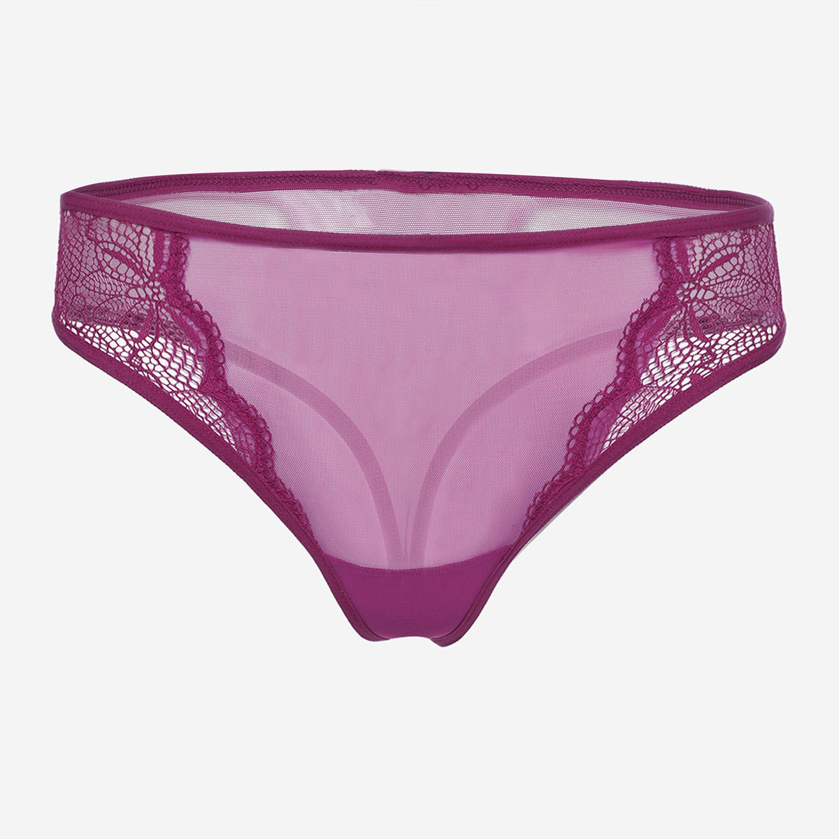 Ls Lingerie Lace Detail Thong