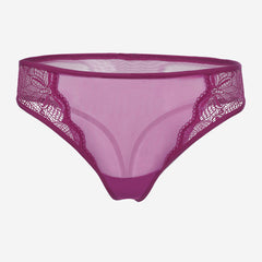 Ls Lingerie Lace Detail Thong