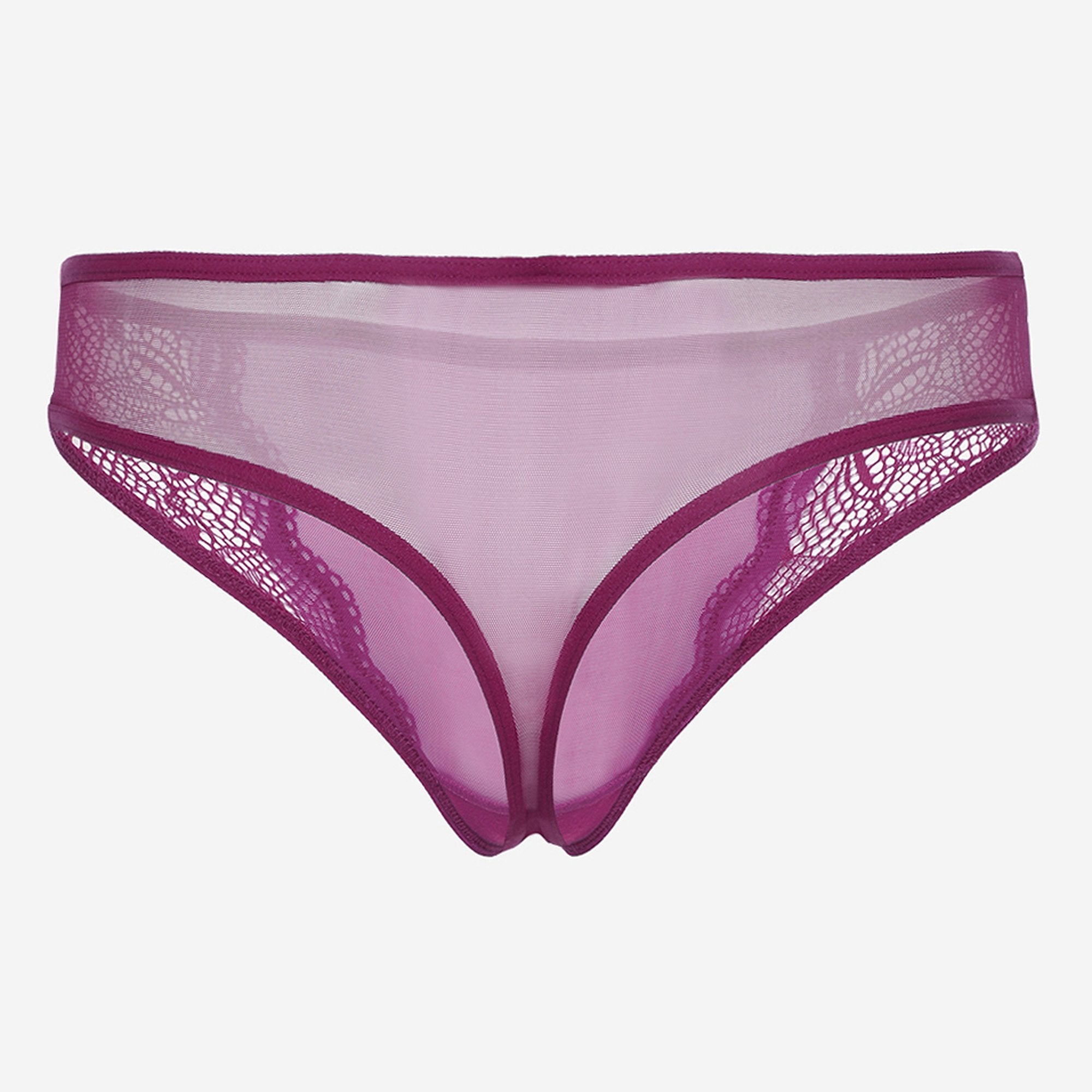 Ls Lingerie Lace Detail Thong