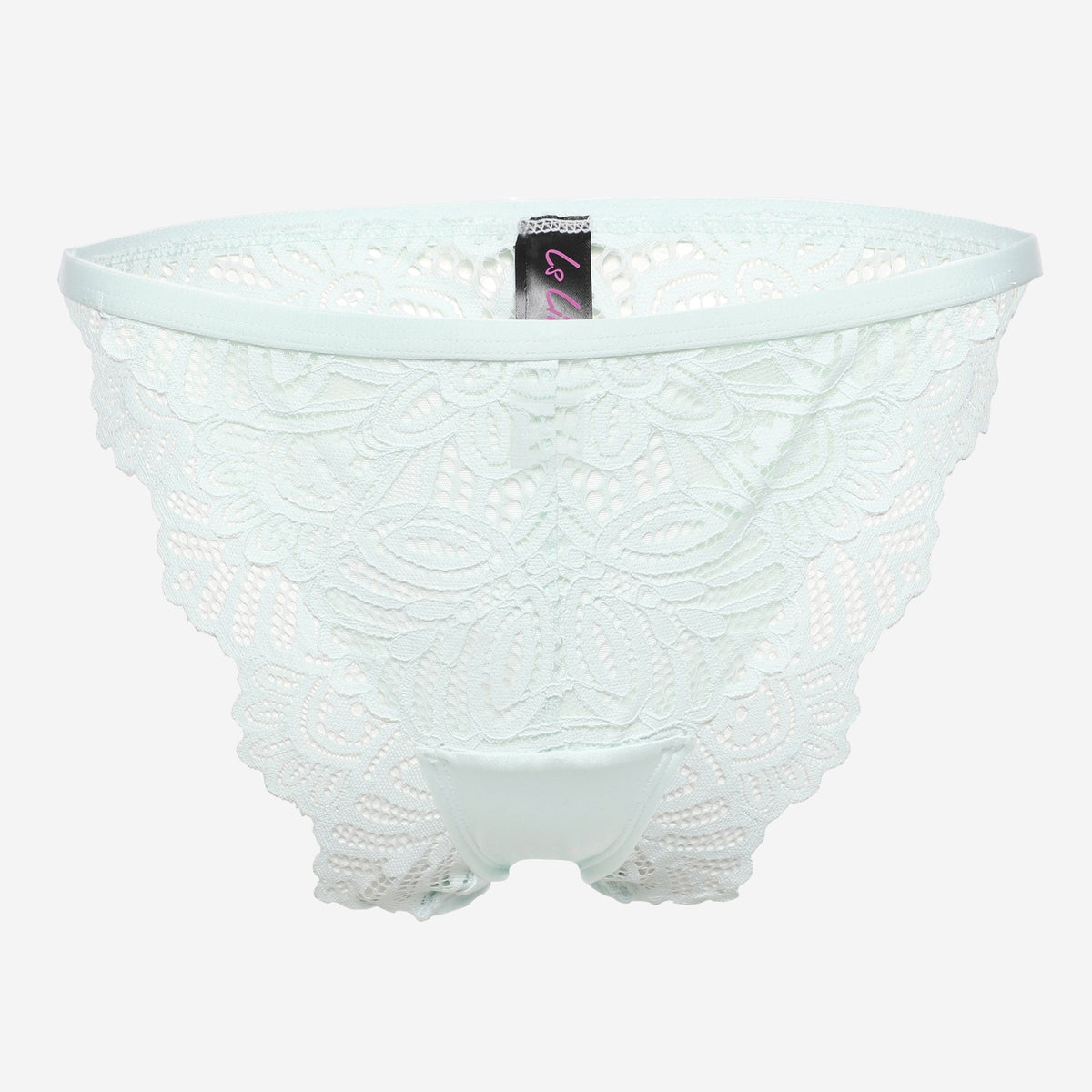 Ls Lingerie Lace Detail Thong