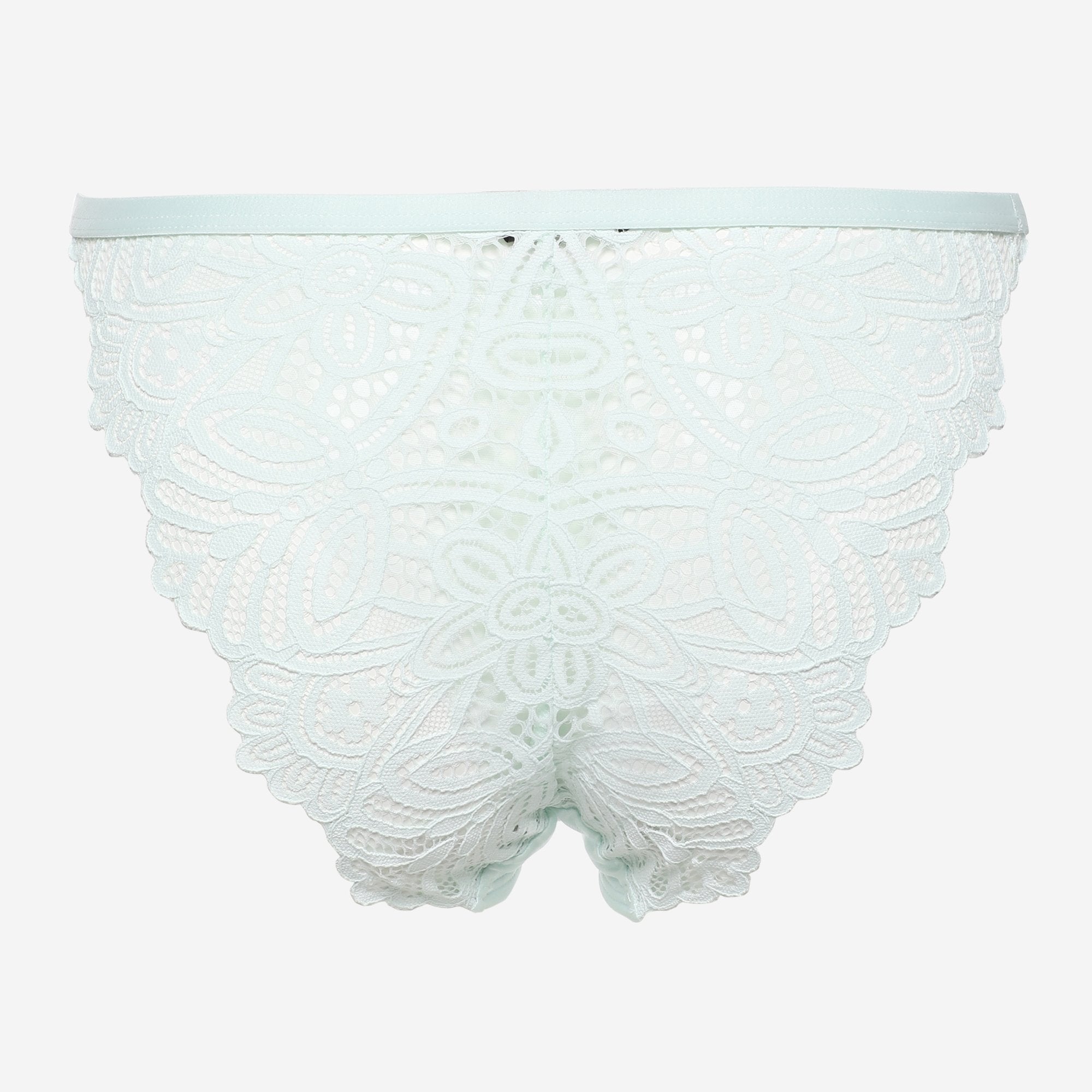 Ls Lingerie Lace Detail Thong