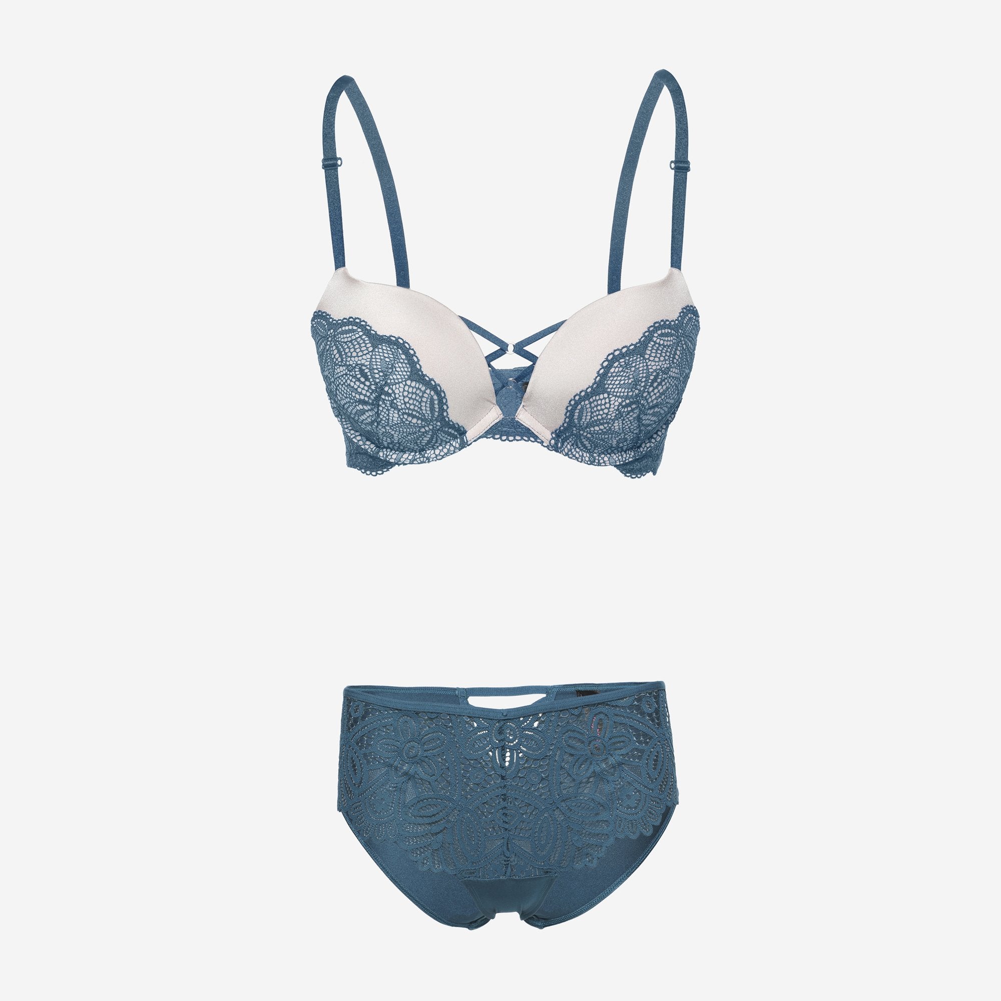 Ls Lingerie Lace Detail Brief