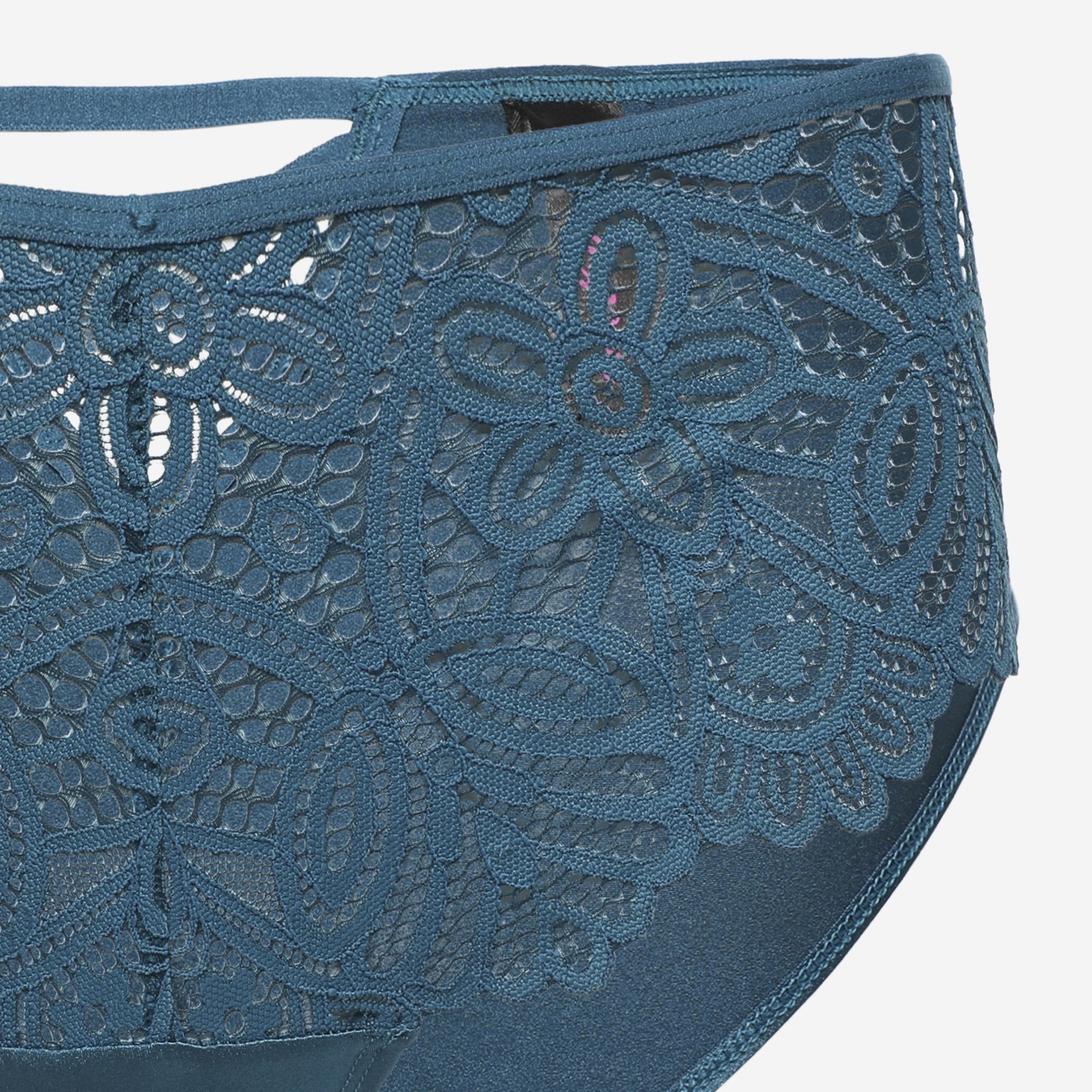 Ls Lingerie Lace Detail Brief