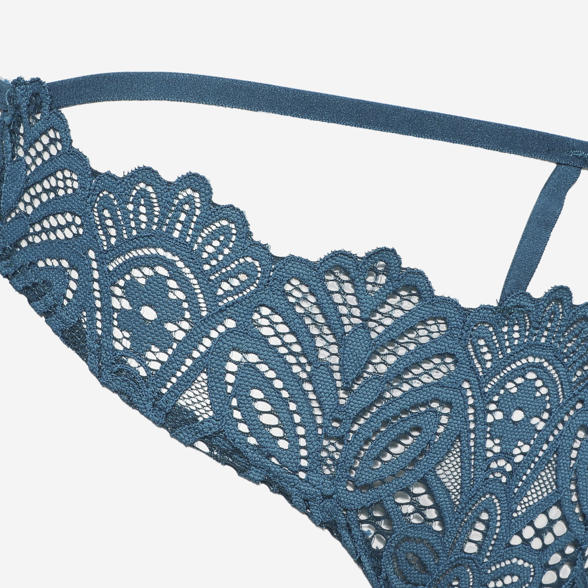 Ls Lingerie Lace Detail Brief