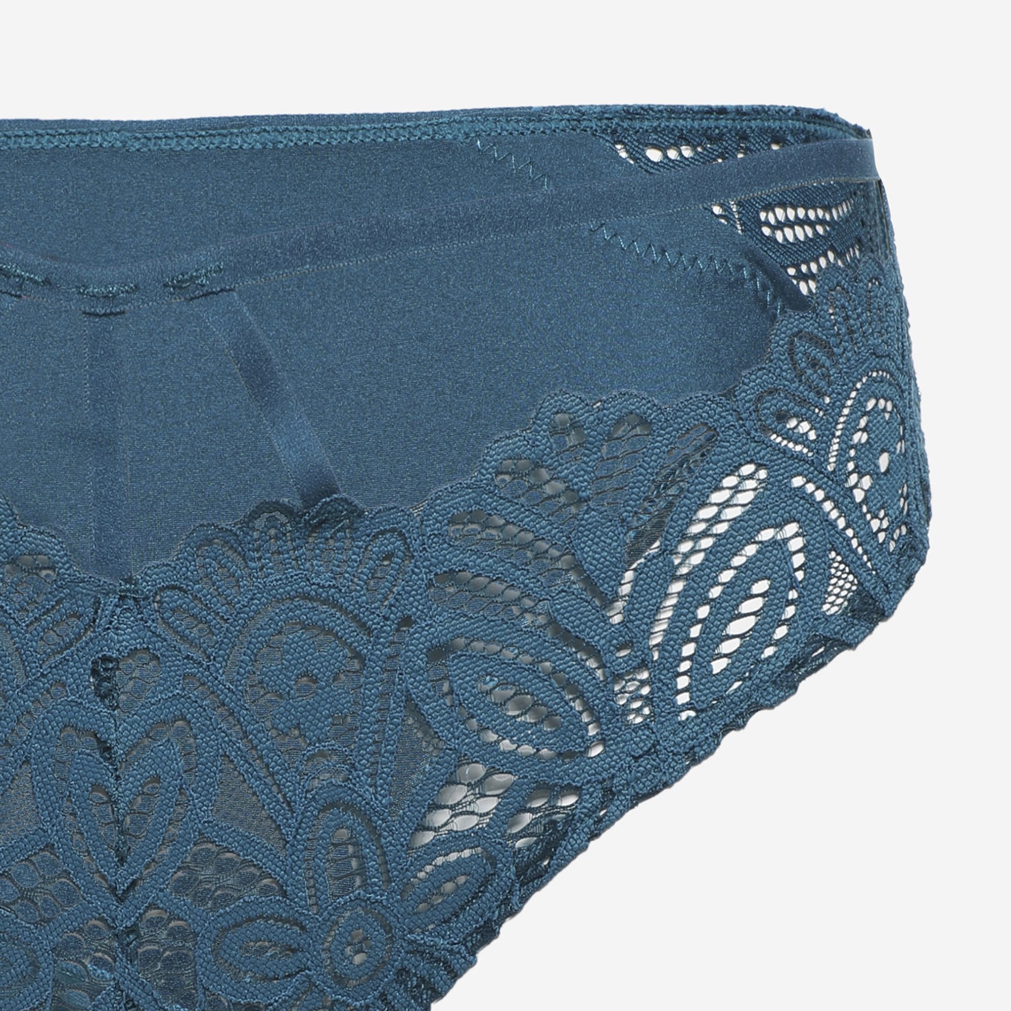 Ls Lingerie Lace Detail Brief