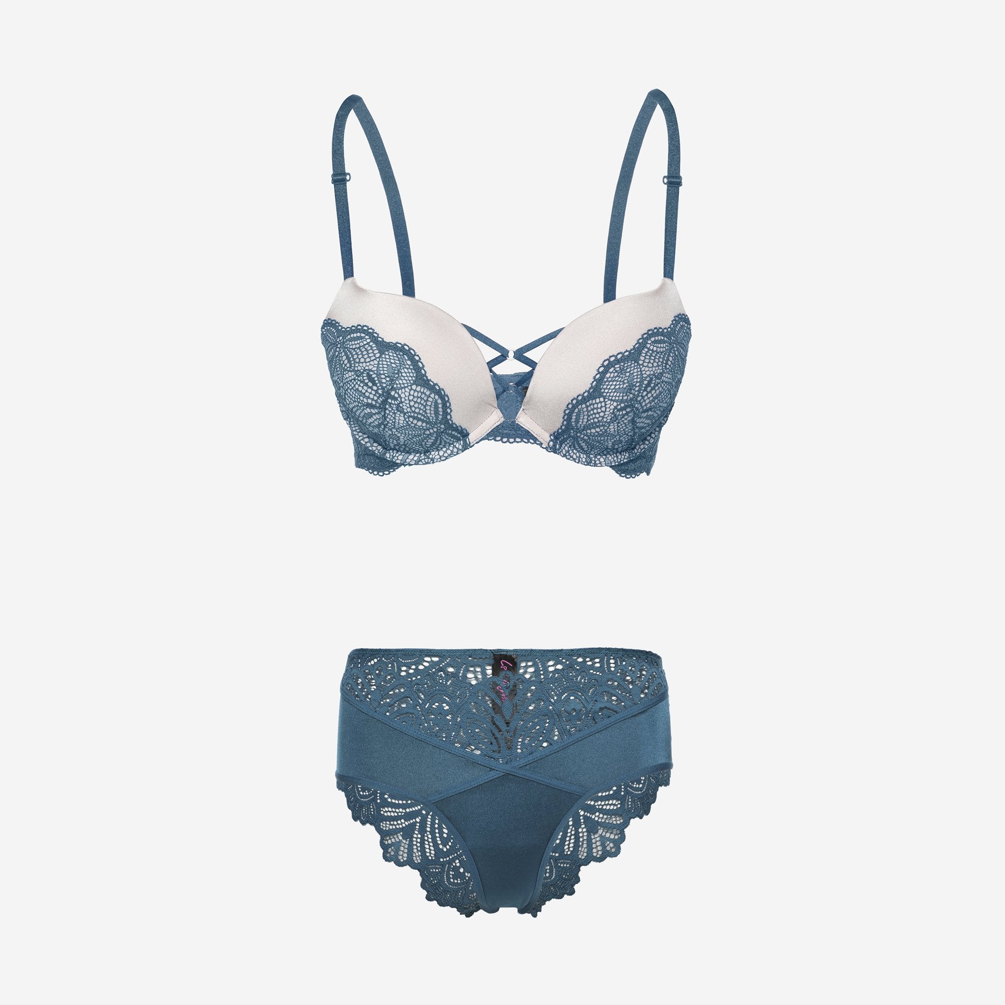 Ls Lingerie Lace Detail Brief