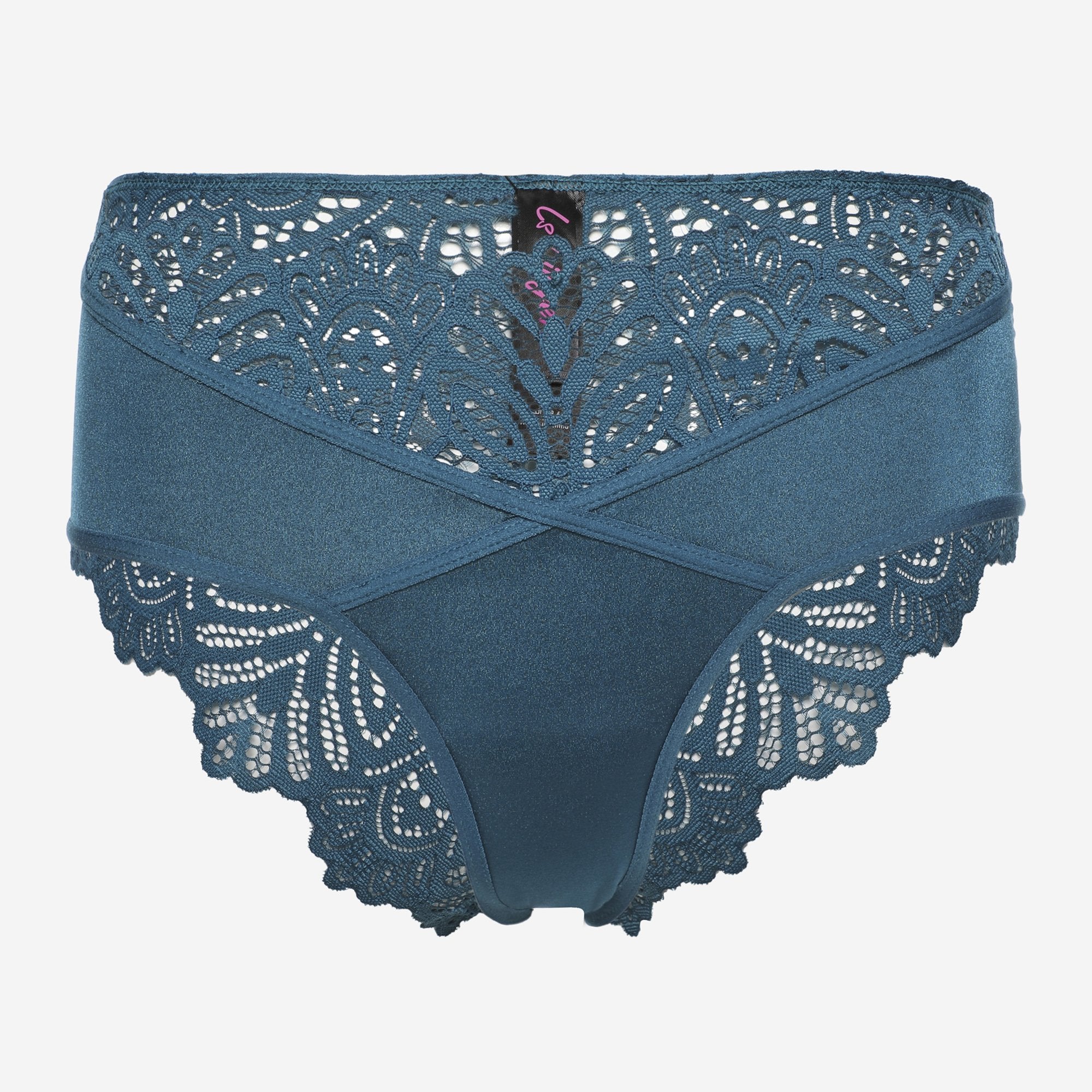 Ls Lingerie Lace Detail Brief