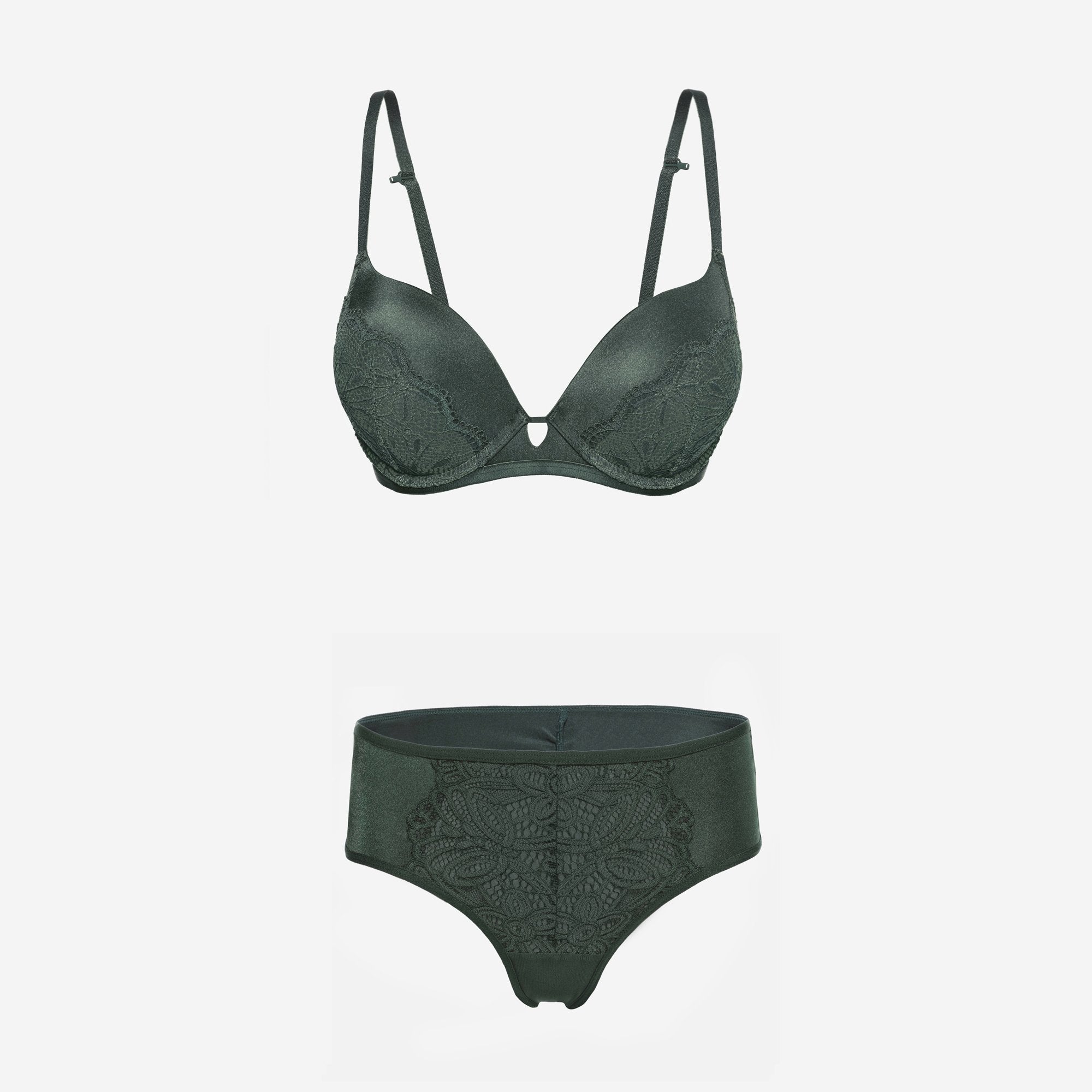 Ls Lingerie Lace Detail Thong