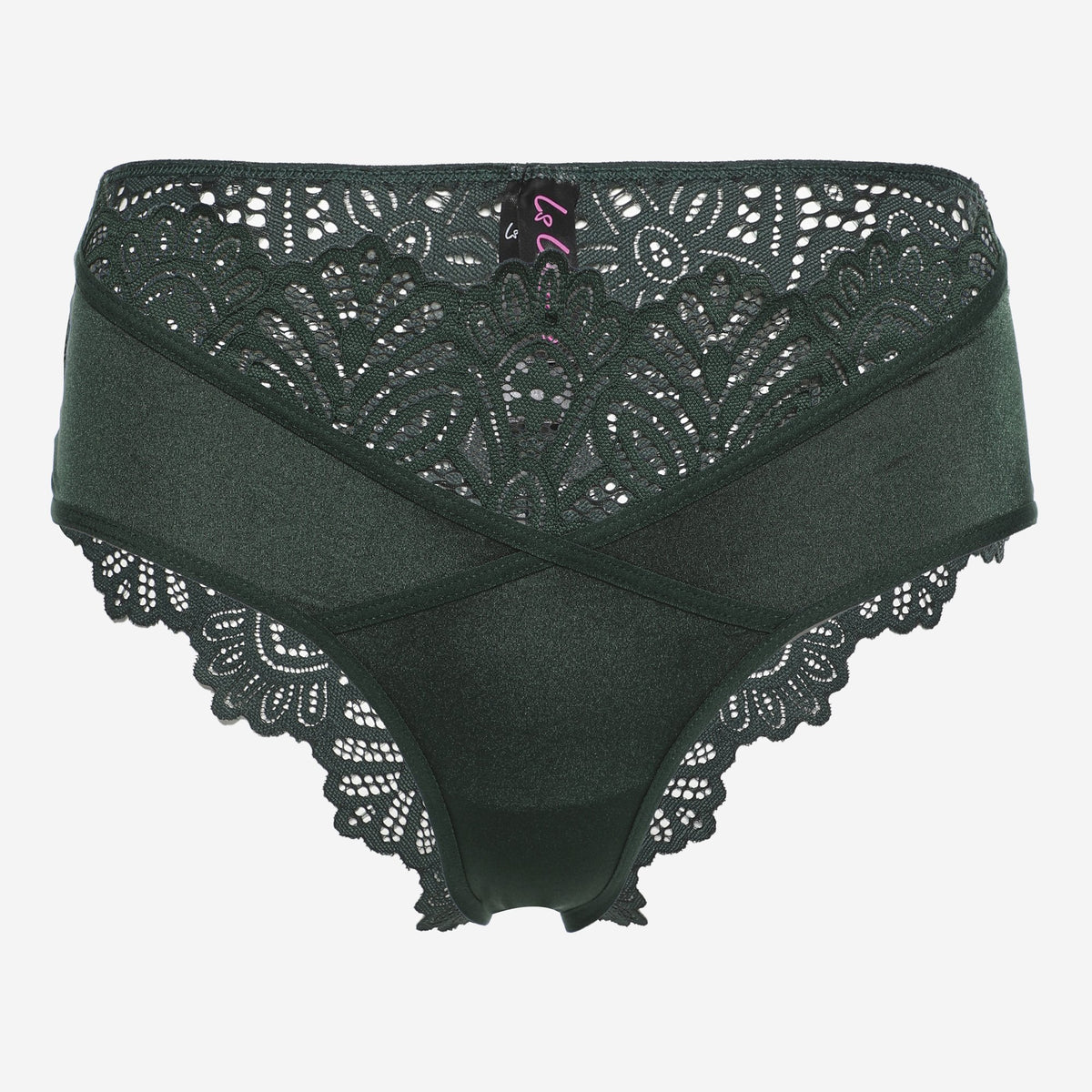 Ls Lingerie Lace Detail Brief