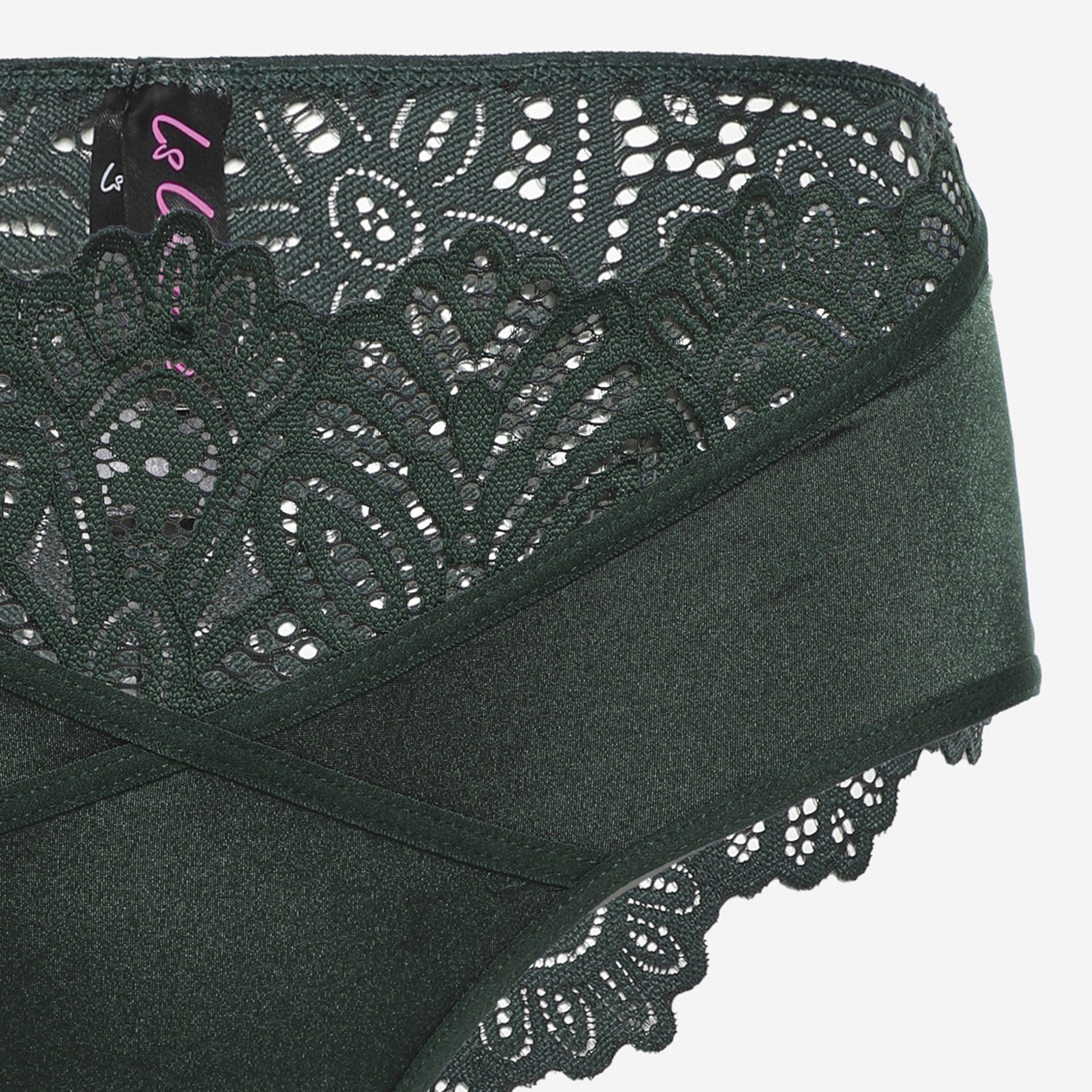 Ls Lingerie Lace Detail Brief