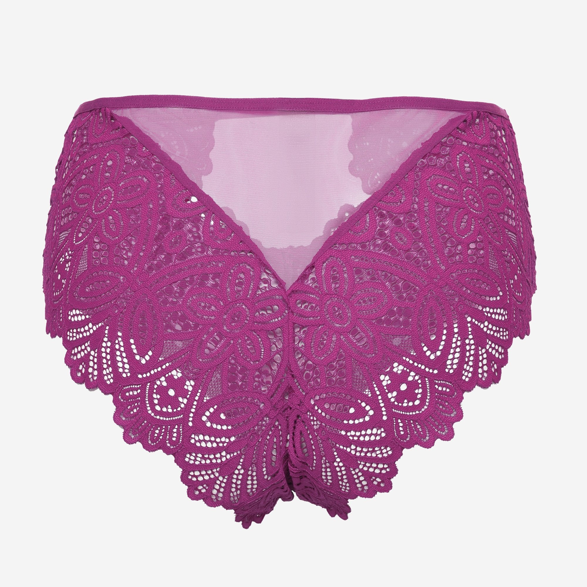 Ls Lingerie Lace Detail Brief