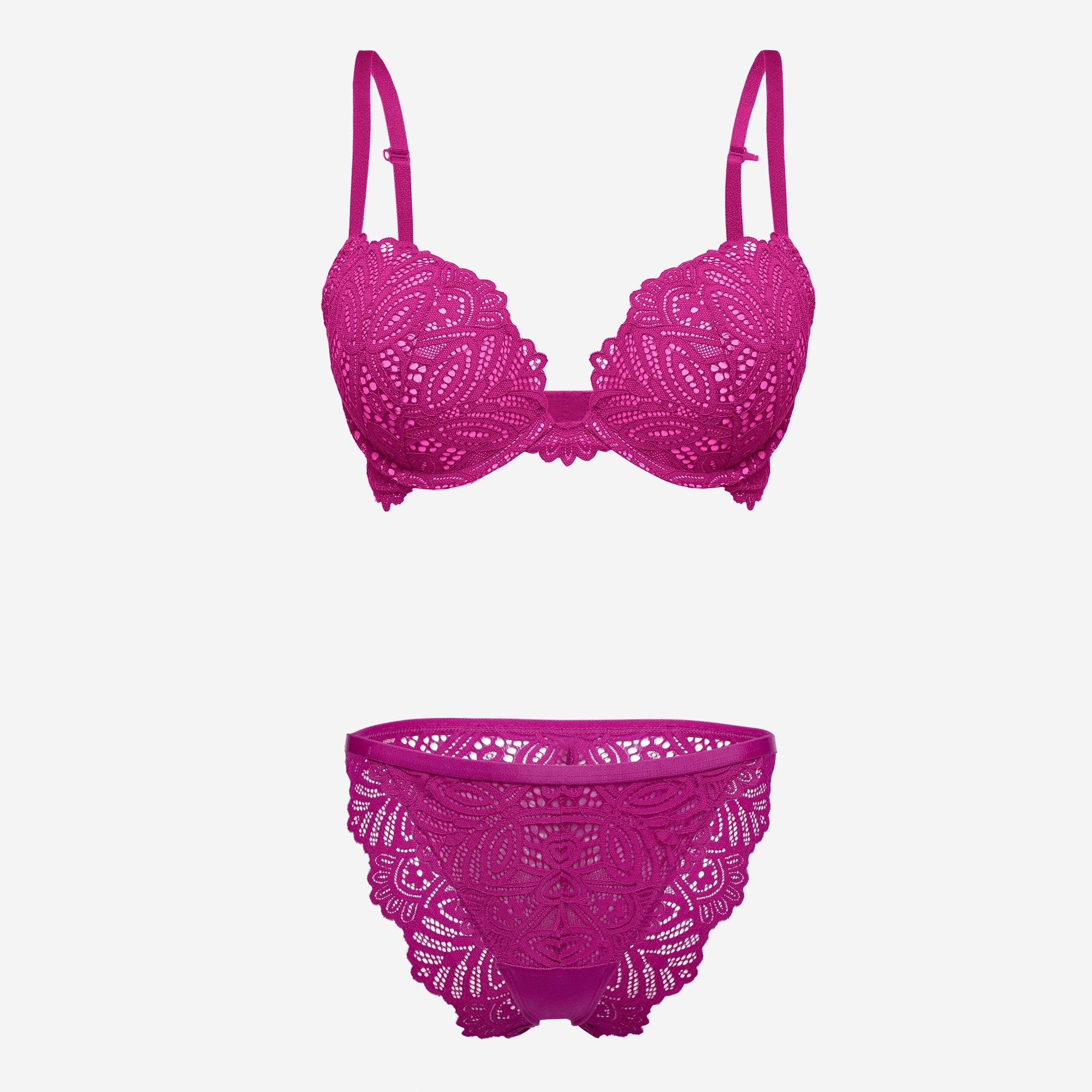 Ls Lingerie Lace Detail Thong