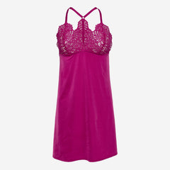 Ls Lingerie Lace Detail Nightdress