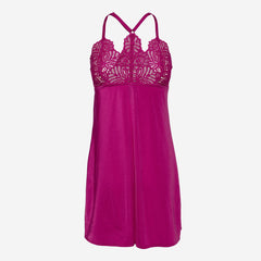 Ls Lingerie Lace Detail Nightdress