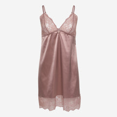 Ls Lingerie Lace Detail Chemise