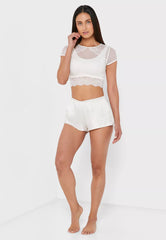 Ls Lingerie High Waist Shorts