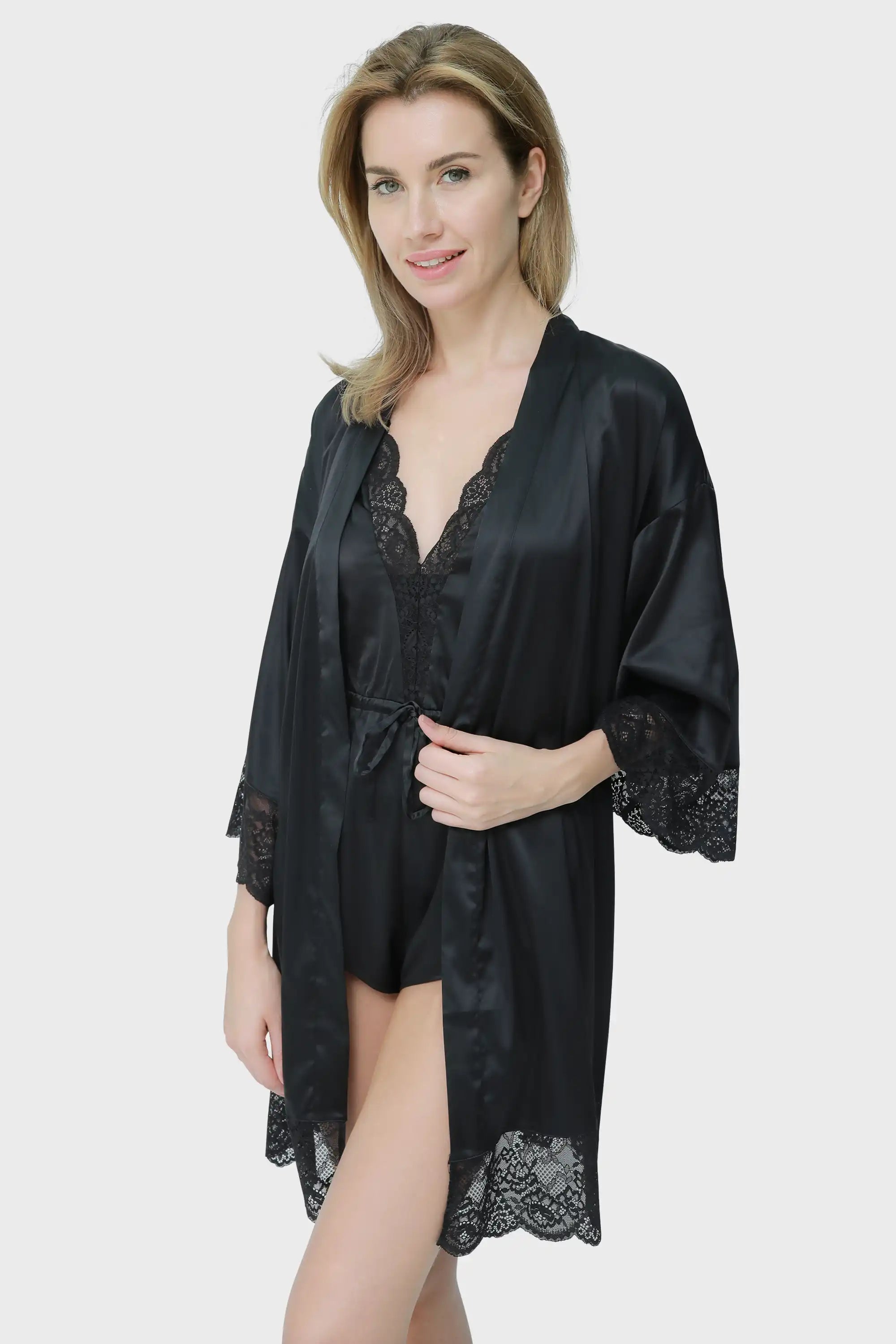 Isla & Evie Sexy Sleep Robe M