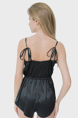 Isla & Evie Sexy Sleep Onesie-Short Lingerie M-LSI / No