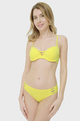 Isla & Evie Criss Cross Side Detail Bikini Bottom