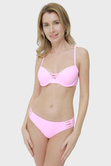 Isla & Evie Criss Cross Side Detail Bikini Bottom