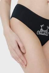Ls Lingerie Merry Christmas Antler Hipster Brief