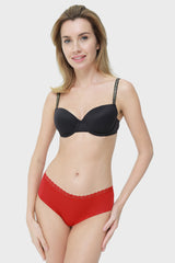 Ls Lingerie Sleigh My Name Lace Trim Hipster Brief