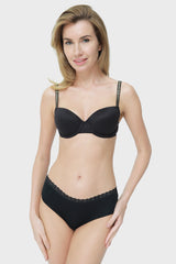 Ls Lingerie Sleigh My Name Lace Trim Hipster Brief