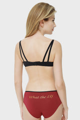Ls Lingerie Contrast Trim What The Elf Hipster Brief