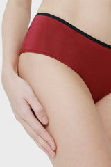 Ls Lingerie Contrast Trim What The Elf Hipster Brief