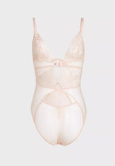 Ls Lingerie Lace Detail Bodysuit